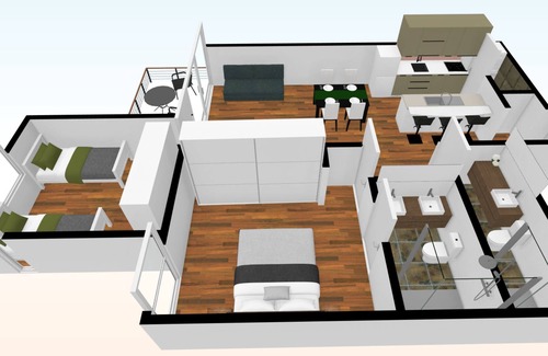 Zona 16 Apartment | Private and relaxing apartment with view to volcanoes