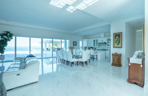 Key Largo House | Private Beach Bayside 6 Bedroom Resort Home with Pool, Dock, & Garage