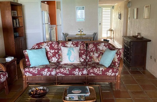 Estate Golden Rock Condo | Private beachfront condo with beautiful views of the ocean.