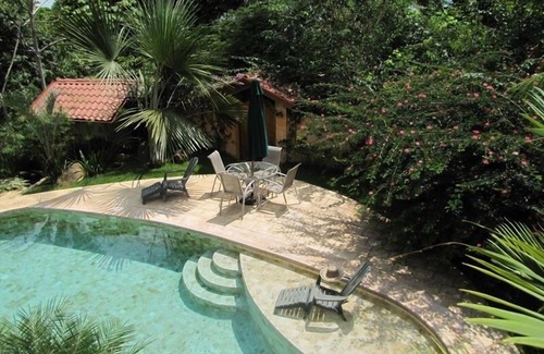 Dominical Cottage | Private Cottage Nestled in the Jungle, Above the Rocky Shore.