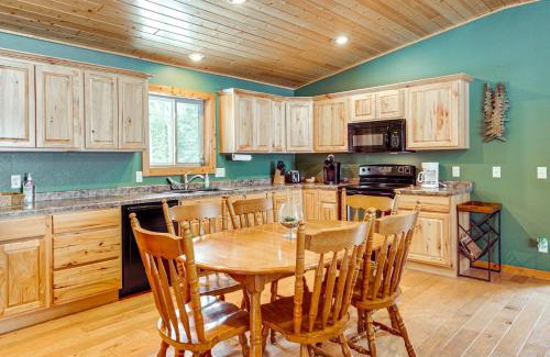 Park Falls House | Private Dock, BBQ Ready Lakefront Fifield Home!