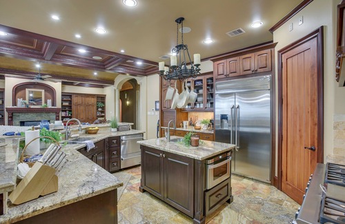 Dickinson Villa | Private Dock + Pier: Luxe Villa on Galveston Bay!