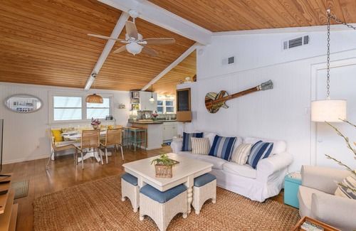 Tybee Island Cottage | Private dock & Screened dock house. Dog-friendly! Tidal Creek views
