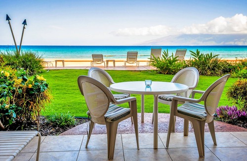 Honokowai Condo | Private ground floor lanai only steps away from water! #103