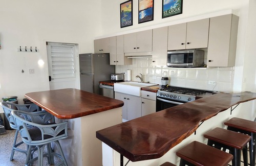 Judith's Fancy House | Private Home, A/C, Large Private Heated Pool, Ocean View, Outdoor Bar & Patio