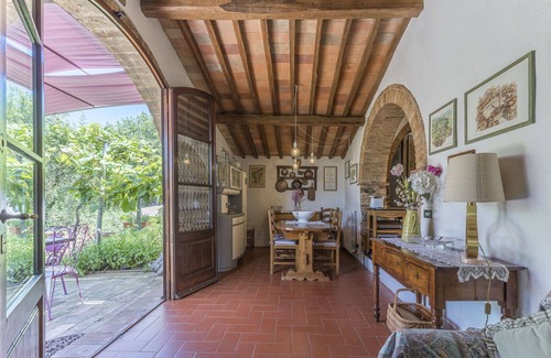 Poggibonsi Villa | Private Villa with A/C, WIFI, pool, TV, veranda, panoramic view, parking, close to San Gimignano
