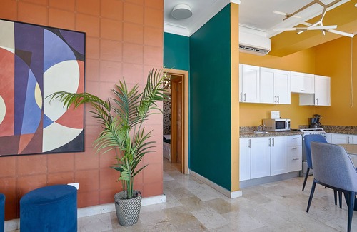 Serralles Apartment | Private Jacuzzi in Central Mini Penthouse