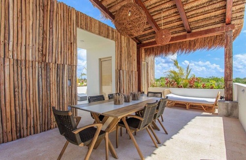 Zama Condo | Private Jungle Hideaway, Rooftop Spa, Poolside