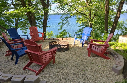 Miltona House | Private Lake Access-7 King Beds-Spacious Retreat-2 Game Rooms-Theater Room