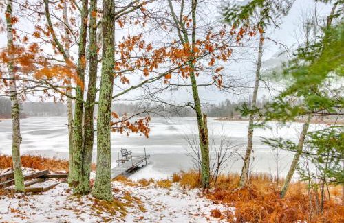 Jacobson House | Private Lake and Trail Access Home in Jacobson!
