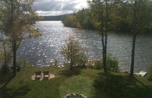 Ellenburg Depot Cottage | Private lot on large lake in northern Adirondacks