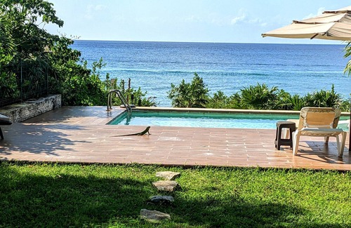 Costa Maya Villa | Private Oceanfront Villa with Pool, Swim Up Bar, and Kid's Pool!!!