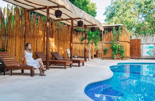 Bacalar House | Private pool Wifi 1 block from the lake