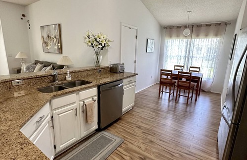 Chatham Park House | Private pool with a beautiful view overlooking the lake! Near Disney & Universal