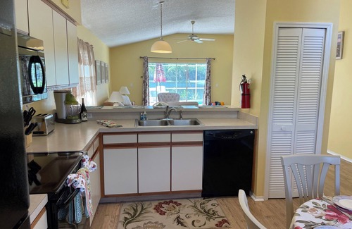 Chatham Park House | Private South Facing Heated Pool & Lakeview~5 Mi From Disney