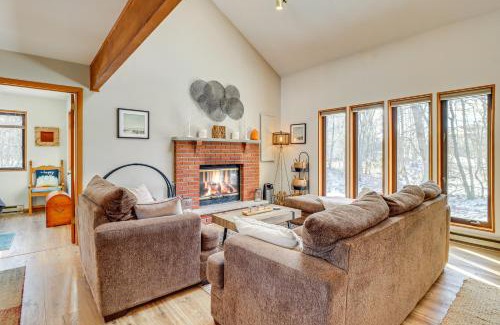 Long Pond House | Private Spa, Fire Pit and Deck Poconos Home!