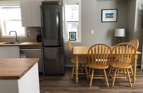 Silver Star Mountain Apartment | Private suite with semi-private hot tub, and BBQ - pet friendly too!