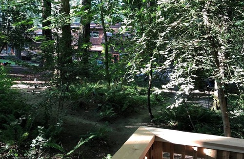 Beaverton Cabin | Private tiny forest cabin near Portland and local wineries.