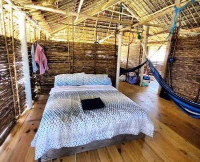 El Porvenir House | Private Traditional Hut on the water with 2 rooms