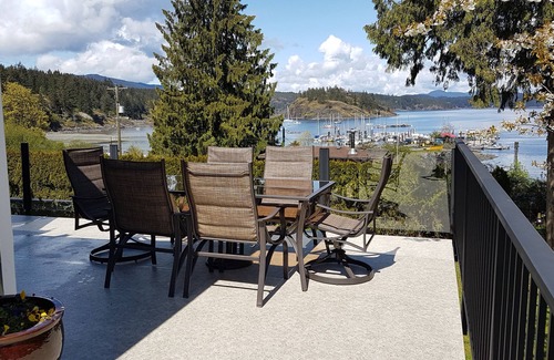 Heriot Bay House | Private view home, Quadra Island