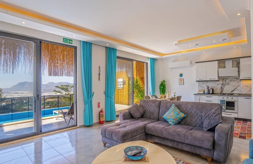 Uzumlu Villa | Private villa-heated pool Kalkan Villas honeymooners & couples friendly