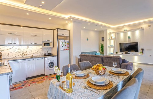 Uzumlu Villa | Private villa-heated pool Kalkan Villas honeymooners & couples friendly