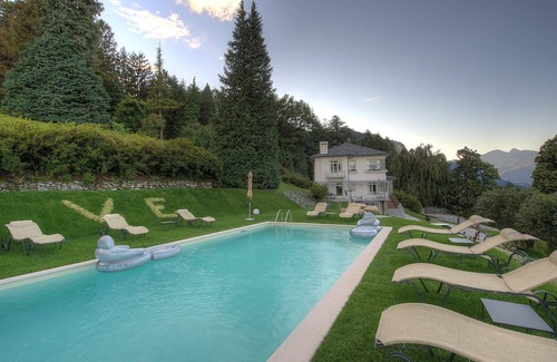 Baveno Villa | Private Villa with A/C, sauna, private pool, hot tub, WIFI, TV, patio, panoramic view, parking