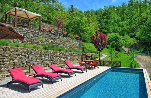 Sesto Fiorentino Villa | Private Villa with A/C, WIFI, private pool, TV, veranda, panoramic view, parking, close to Florence