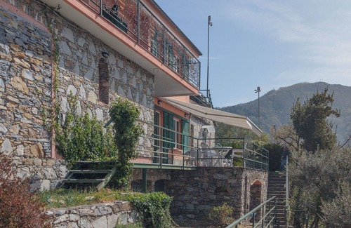 Recco Villa | Private Villa with hot tub, WIFI, private pool, TV, patio, panoramic view, close to Portofino