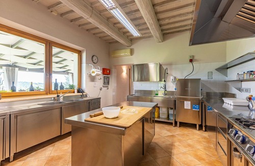 Sarteano Villa | Private Villa with sauna, A/C, WIFI, private pool, TV, panoramic view, close to Montepulciano