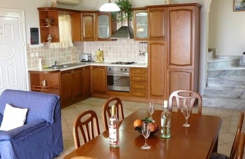 Skala Villa | Private Villa with superb seaview, swimming pool, garden, parking, pet friendly