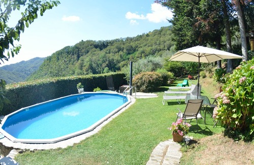 Gello Villa | Private Villa with WIFI, hot tub, private pool, A/C, TV, terrace, pets allowed, panoramic view