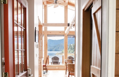 Sitka House | Private wooded island, Waterfront, Hot Tub