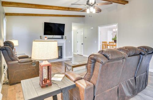 Wallburg House | Private Yard and Deck High Point Home Base!