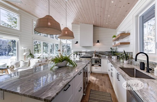 Muskoka Lakes Cottage | Professionally styled luxurious 4 bdrm 3 bath cottage on Lake Joe!