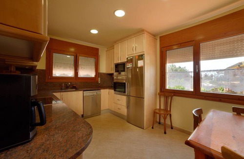 Sant Vicenc de Montalt Villa | Property with views, pool and garden in Barcelona area. Free wifi, a /c