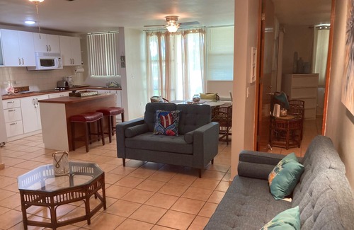 Cabo Rojo Condo | Puerto Salinas 3 bdrm fully air conditioned garden apartment, WiFi, 2 parkings