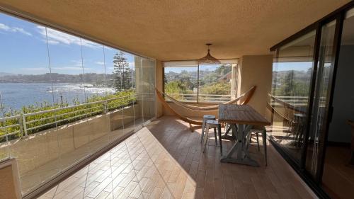 Algarrobo Apartment | PUNTA FRAILE HAMACA SUITES Frente mar, 140 m2, amplias areas verdes, piscina, hamaca, tranquilidad