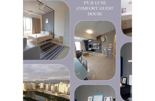 Kuala Lumpur Apartment | PV21 Luxe Comfort 3 Bedroom Modern Guest House in Prime Location near Setapak Central Mall