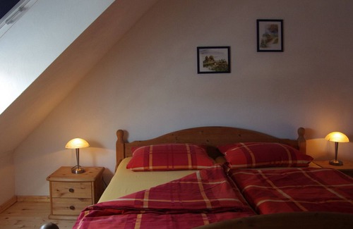Hofen Apartment | Quaint, old farmhouse from 1837 invites you to linger.