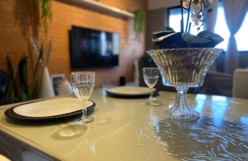 Ponta Verde Apartment | QUARTO/SALA COM VISTA P/O MAR DE PAJUÇARA