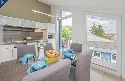 Zinnowitz Apartment | Quiet apartment in Zinnowitz with balcony and fireplace near beach & town -