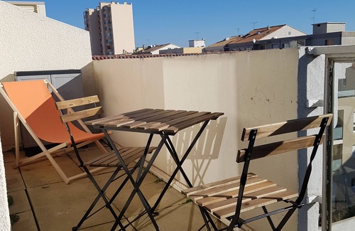 Sete Apartment | Quiet duplex apartment, near the port of Sète, 2 bedrooms for 4 pers.