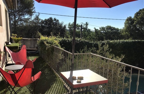 Salinelles House | Quiet winegrower's house with swimming pool near village