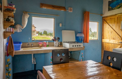 Cotopaxi Cabin | Quinta Los Duendes with view of the Cotopaxi Volcano