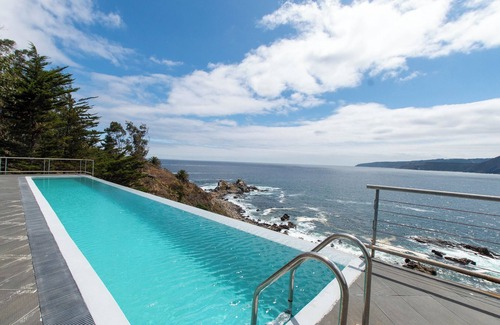 Quintay House | Quintay home with pool, jacuzzi, ocean view, and unforgettable sunsets