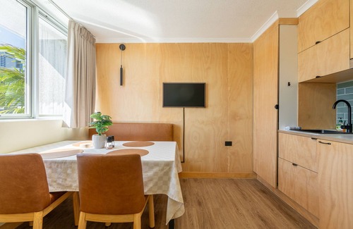 Brisbane Central Business District Apartment | Quirky CBD 1-Bed with Pool, Sauna and Balcony