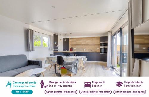 Bretignolles-sur-Mer Ski Chalet | Résidence avec piscine, chalet pour 4