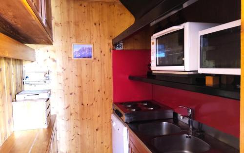 Arc-1600 Apartment | Résidence Cascade - Appartement 2 pièces cabine 7 personnes à Arc 1600 ski aux pieds et proche des commerces MAE-4322