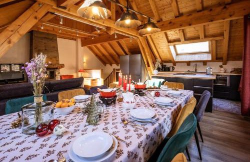 Valloire Apartment | Résidence Les Fermes Du Planet - Chalet 12 personnes 5 exposé Sud-Est MAE-7874